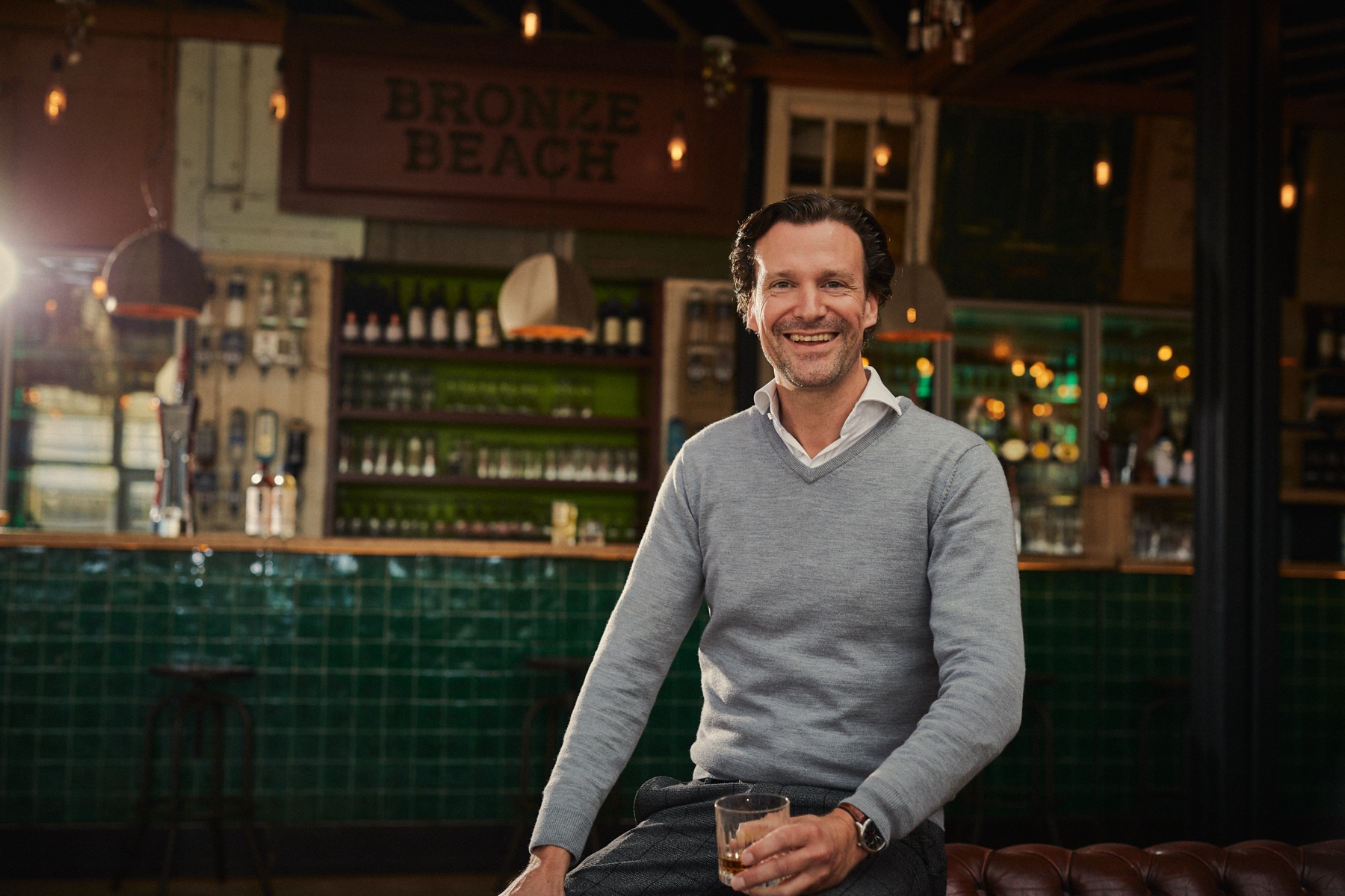 Martijn Keesmaat in een baromgeving